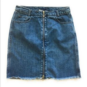 For the Republic denim skirt, Sz 6/27, mini